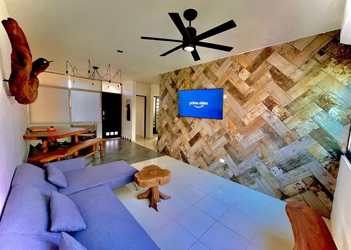 Penthouse Terraza & Jacuzzi Panoramicos, Playas-cenotes Y La Quinta Avenida Todo Caminando A 10 Minutos! Muy Amplio 2 Niveles, Excelente Ubicacion Centro De Playa Del Carmen, Cerca De Restaurantes, Bares, Area De Coworking Incluida Nomadas Digit Apartment *