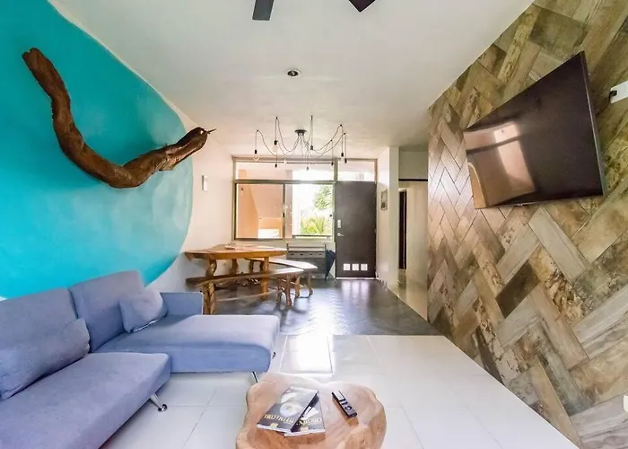 Apartment Penthouse Terraza & Jacuzzi Panoramicos, Playas-cenotes Y La Quinta Avenida Todo Caminando A 10 Minutos! Muy Amplio 2 Niveles, Excelente Ubicacion Centro De Playa Del Carmen, Cerca De Restaurantes, Bares, Area De Coworking Incluida Nomadas Digit *