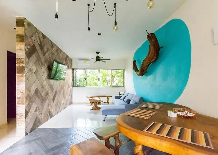 Penthouse Terraza & Jacuzzi Panoramicos, Playas-cenotes Y La Quinta Avenida Todo Caminando A 10 Minutos! Muy Amplio 2 Niveles, Excelente Ubicacion Centro De Playa Del Carmen, Cerca De Restaurantes, Bares, Area De Coworking Incluida Nomadas Digit Apartment *